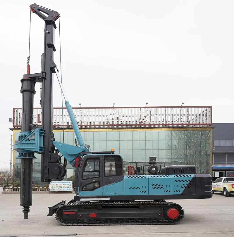 Rotary Drilling Rig Hydraulic Pile Driver Machine Construction Foundation Rotary Drilling Rig