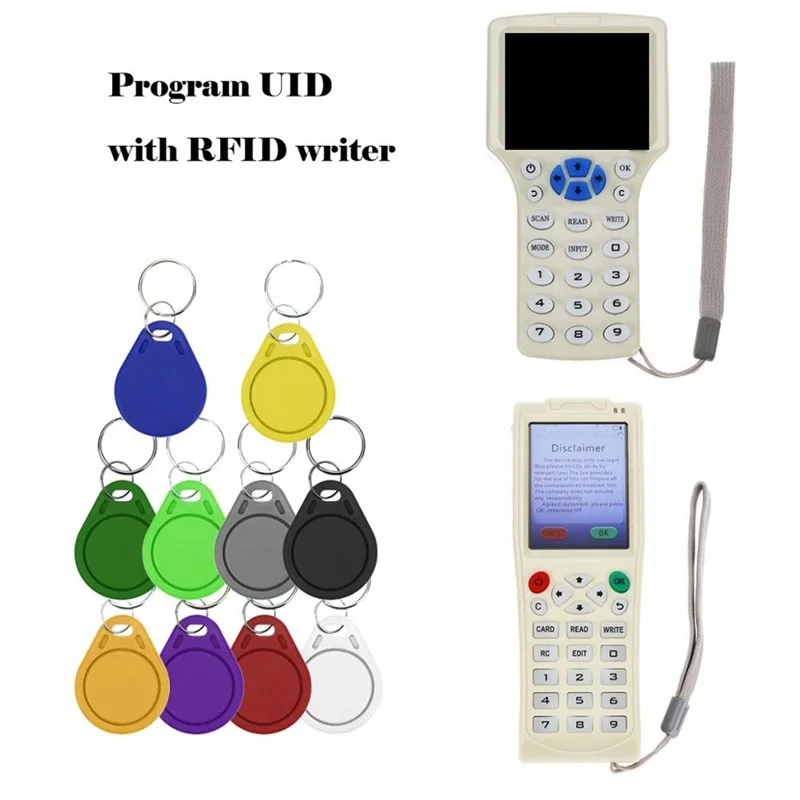 【Must-Haves】500 pezzi UID 13,56 Mhz Blocco 0 settore scrivibile IC Card Clone modificabile Smart Keyfobs Tag chiave 1K S50 RFID Access Contr