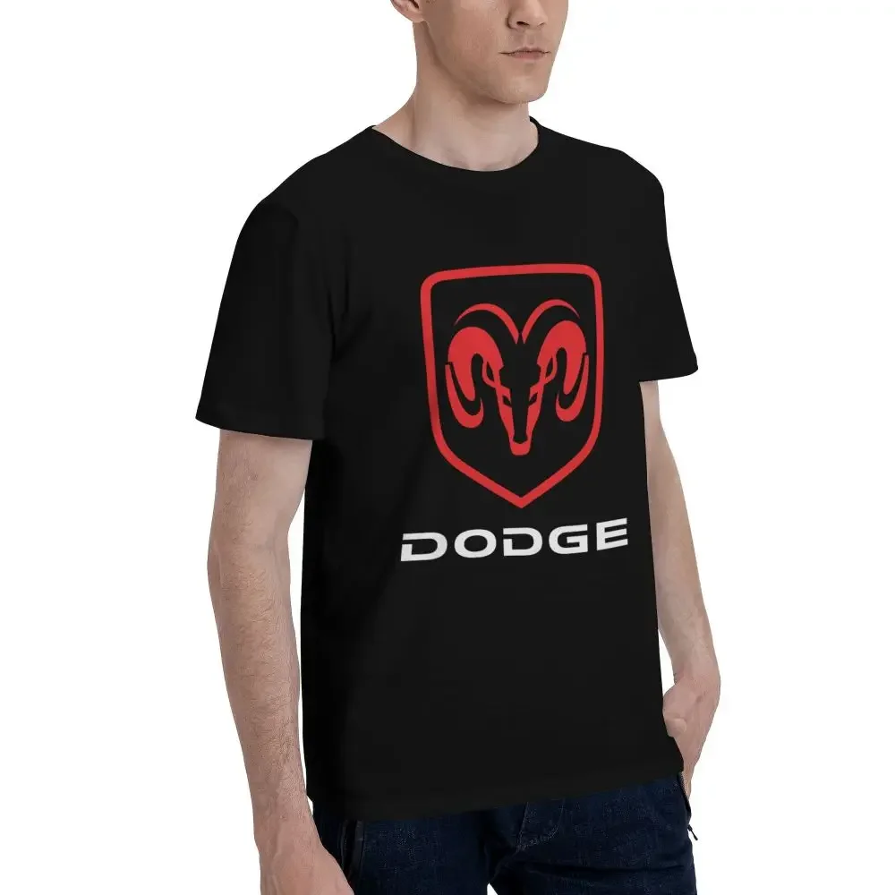 Dodge Fashion T Shirt Printed Cotton Men's T-Shirt Men Tops Funny Short Sleeve Tee