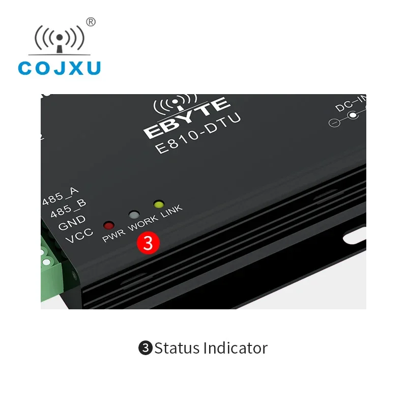 COJXU RS485 RS232 To Ethernet Full Duplex Module RJ45 Serial Port Server Wireless Transceiver Modem E810-DTU-V2.0 Easy To Use