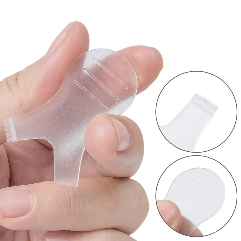 10pcs Makeup Eyelash Brushes Reuseable Plastic Clean Comb Y shape Eyelashe Lifting Curler Eye Lash Extension Perm eyelashe Tools
