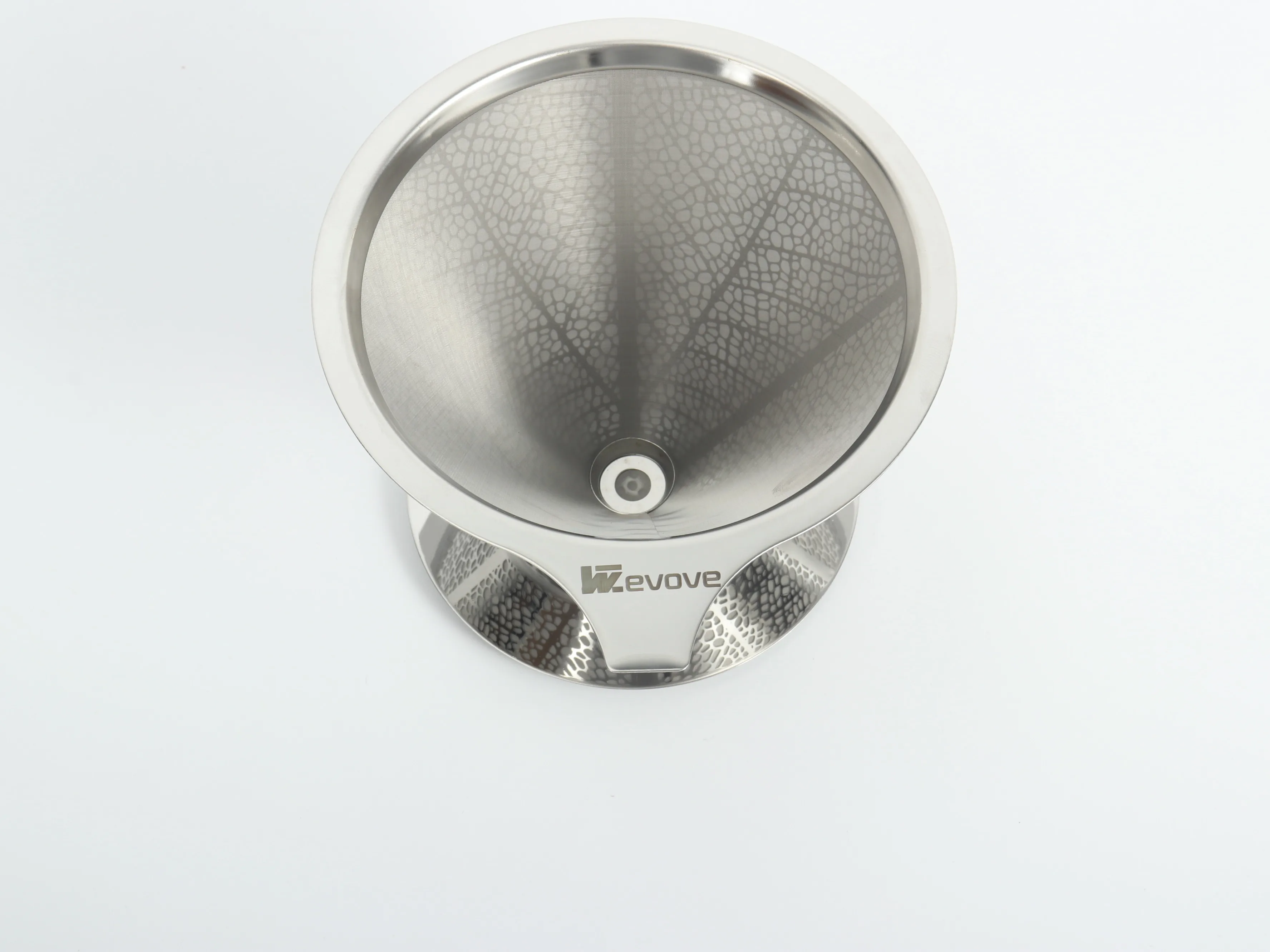 

WEVOVE Non-electric, pour-over coffee filters not of paper for brewing coffee,Reusable Stainless Steel Coffee Filters