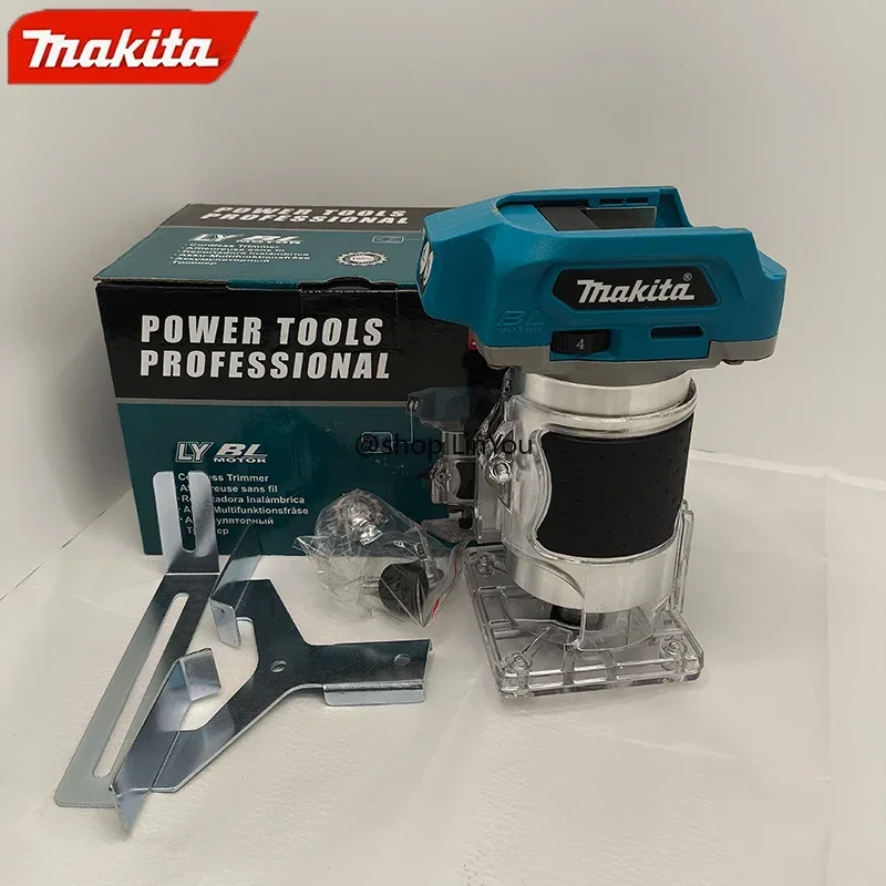 Makita DRT50 Original Cordless Trimmer Rechargeable Trimming Machine Brushless Slotting Tool Milling Woodwork Engraving Machine
