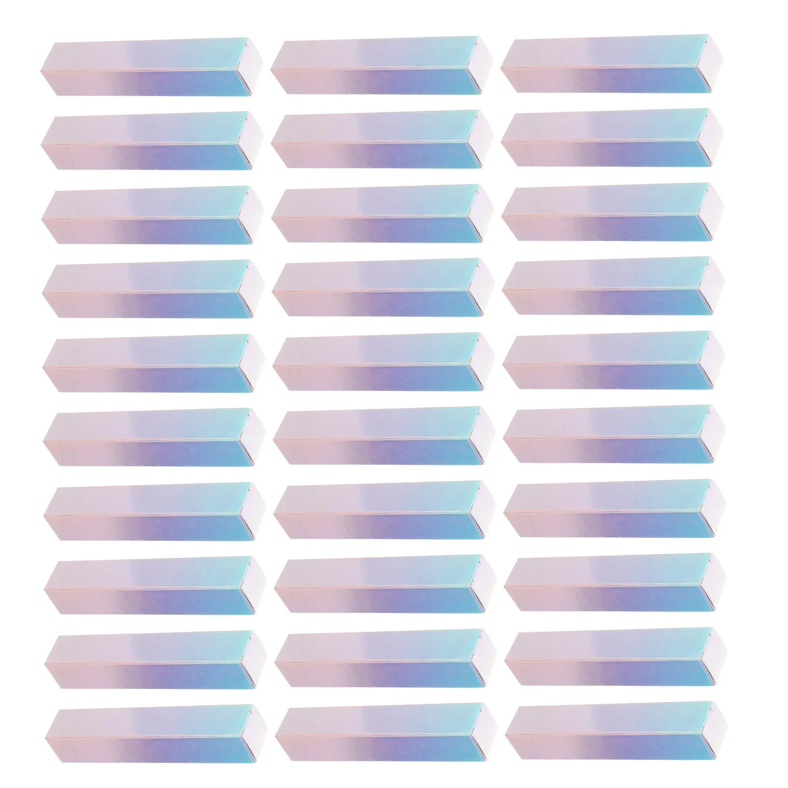 50 قطعة صناديق التعبئة والتغليف ملمع الشفاه قسط ورقة فارغة صندوق أحمر الشفاه تخزين قابل للطي لكريم أحمر الشفاه ملمع الشفاه #5