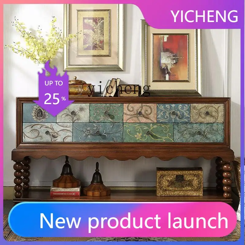 

solid wood dining side cabinet retro and old living room storage locker entrance