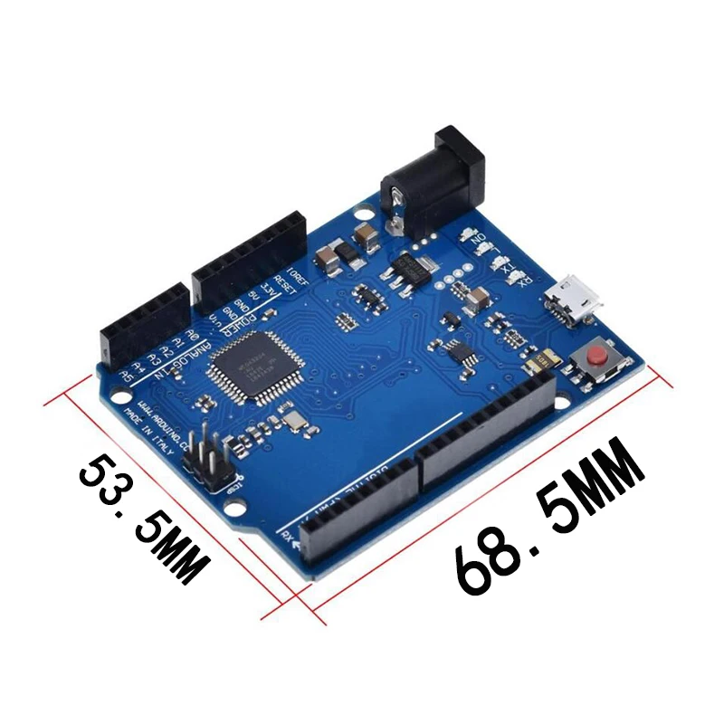 Leonardo R3 Microcontroller Atmega32u4 Development Board With USB Cable Compatible for arduino  DIY Starter Kit