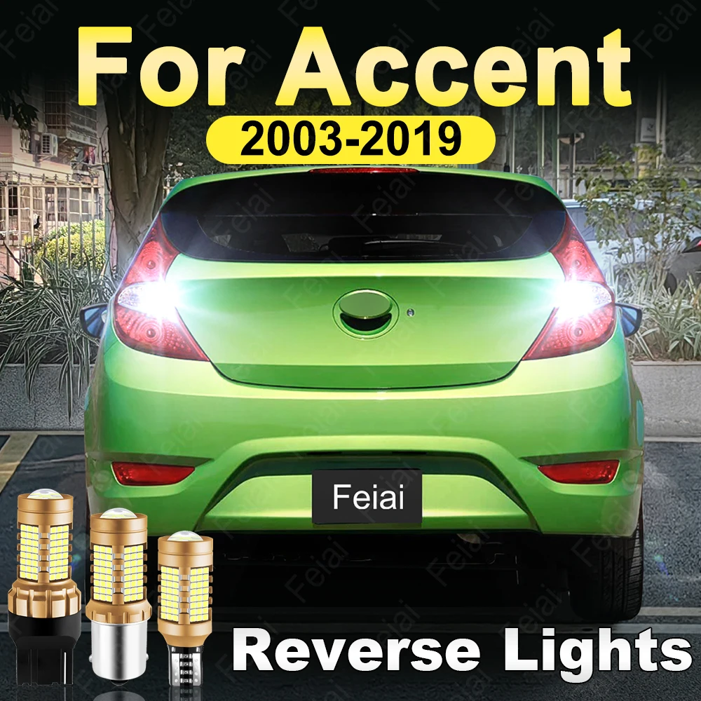 

Светодиодные фонари заднего хода для Hyundai Accent 2003-2007 2008 2009 2010 2011 2012 2013 2014-2022 Accent RB тюнинговые аксессуары заднего хода