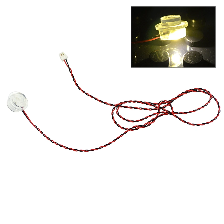 MOC LED 0.8Pin Lichtbaustein Runder 1X1 Blinkender Streifenlichter Stadtstraßenbeleuchtung USB-Teile Leuchtende Bausteine Spielzeug – Detail 11