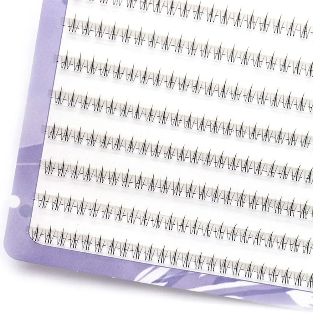 Ciglia inferiori nere da 6 mm Strumenti per il trucco Estensione ciglia fai da te Ciglia individuali inferiori sotto le ciglia inferiori