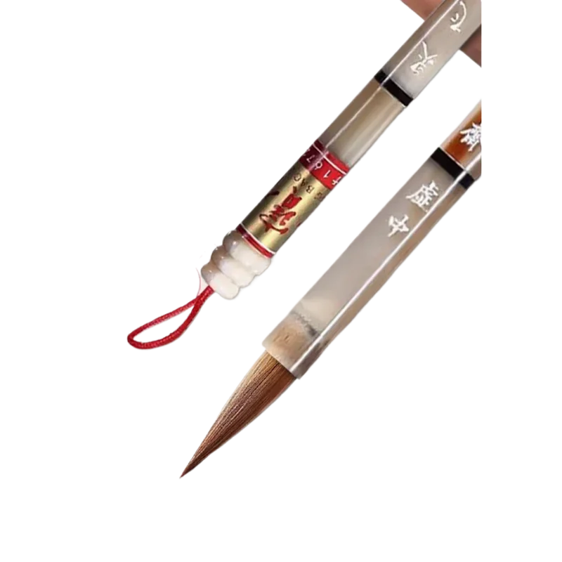

Weasel Hair Brushes Caligrafia High Grade Horns Penholder Calligraphy Brush Pen Chinese Wolf Hair Brush Pen Set Tinta China