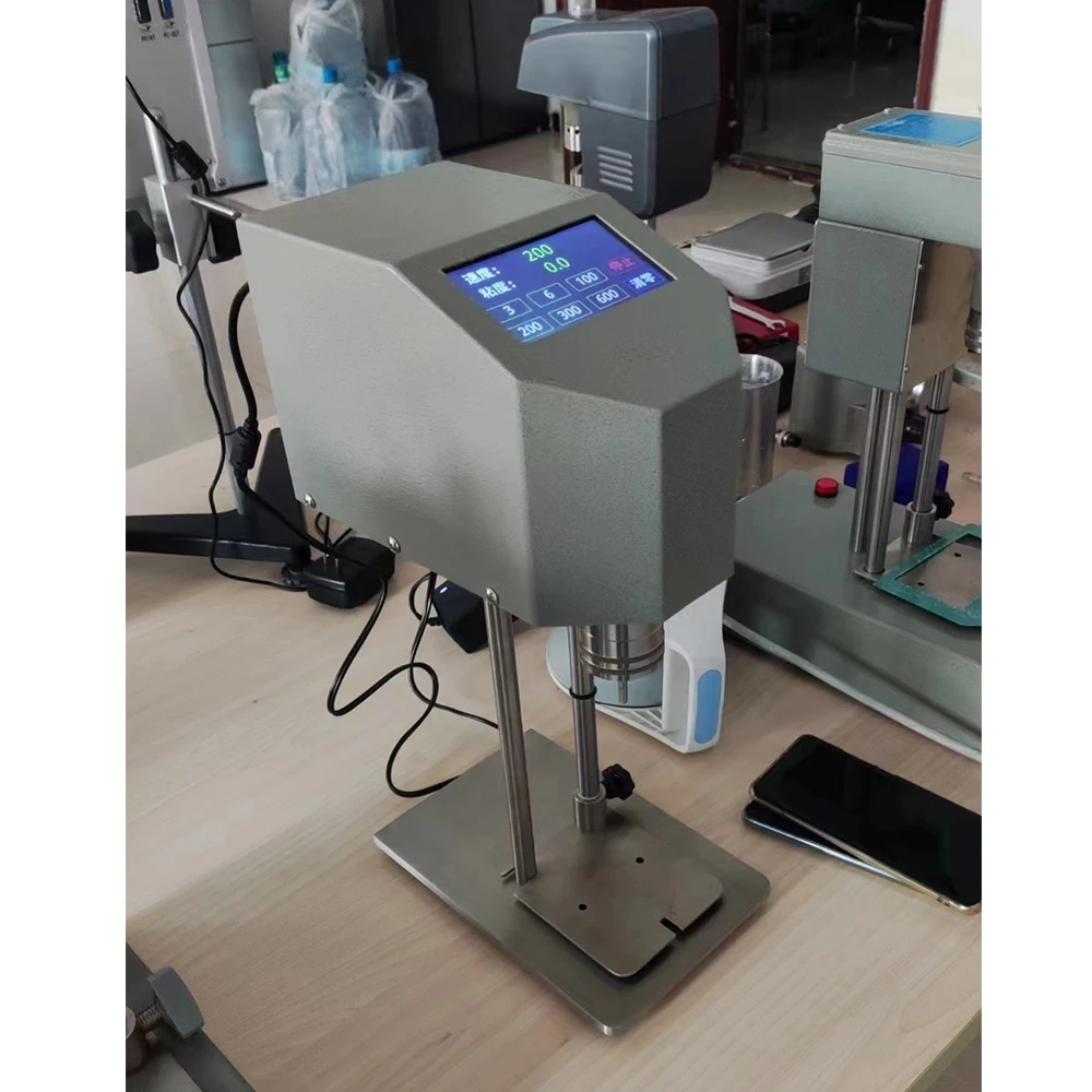 High-precision touch screen digital display 6/12-speed rotational viscometer electric 220V English version