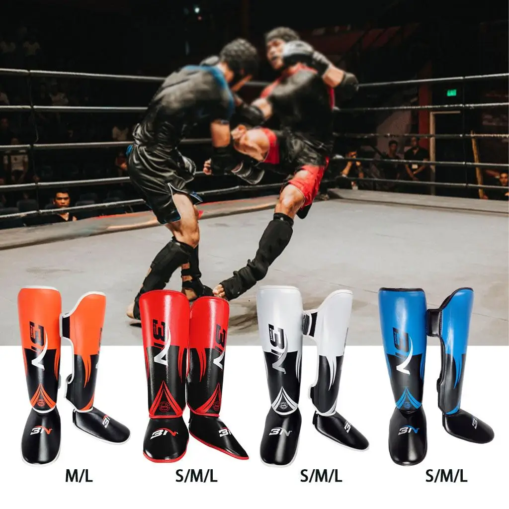 Protège-tibias professionnels MMA |   Endingues de protection confortables et durables pour