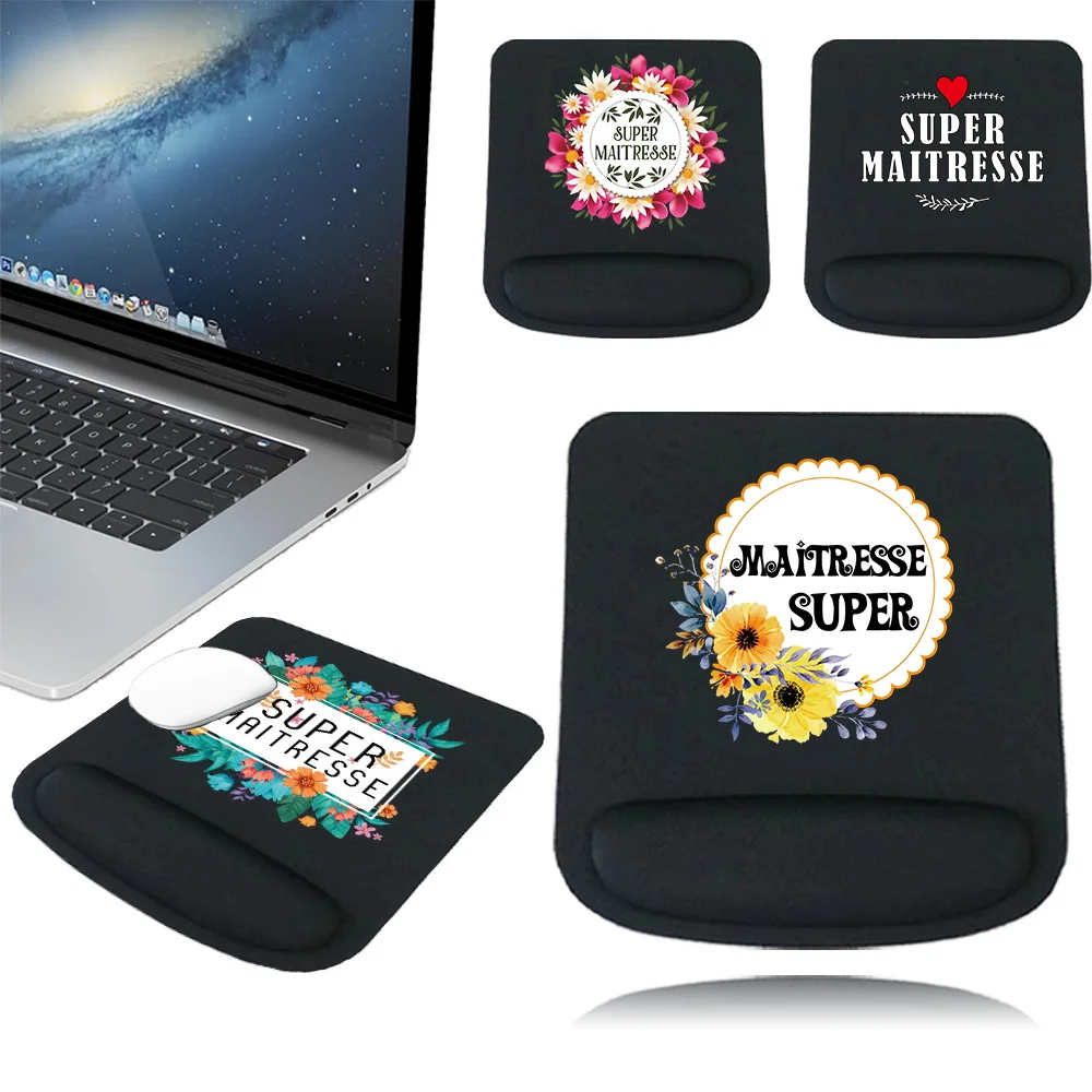 

Wrist Mouse Pad Comfortable Wrist Pad Mice Mat Soft Mousepad Non Slip Square for PC Laptop Computer for Maitresse Pattern