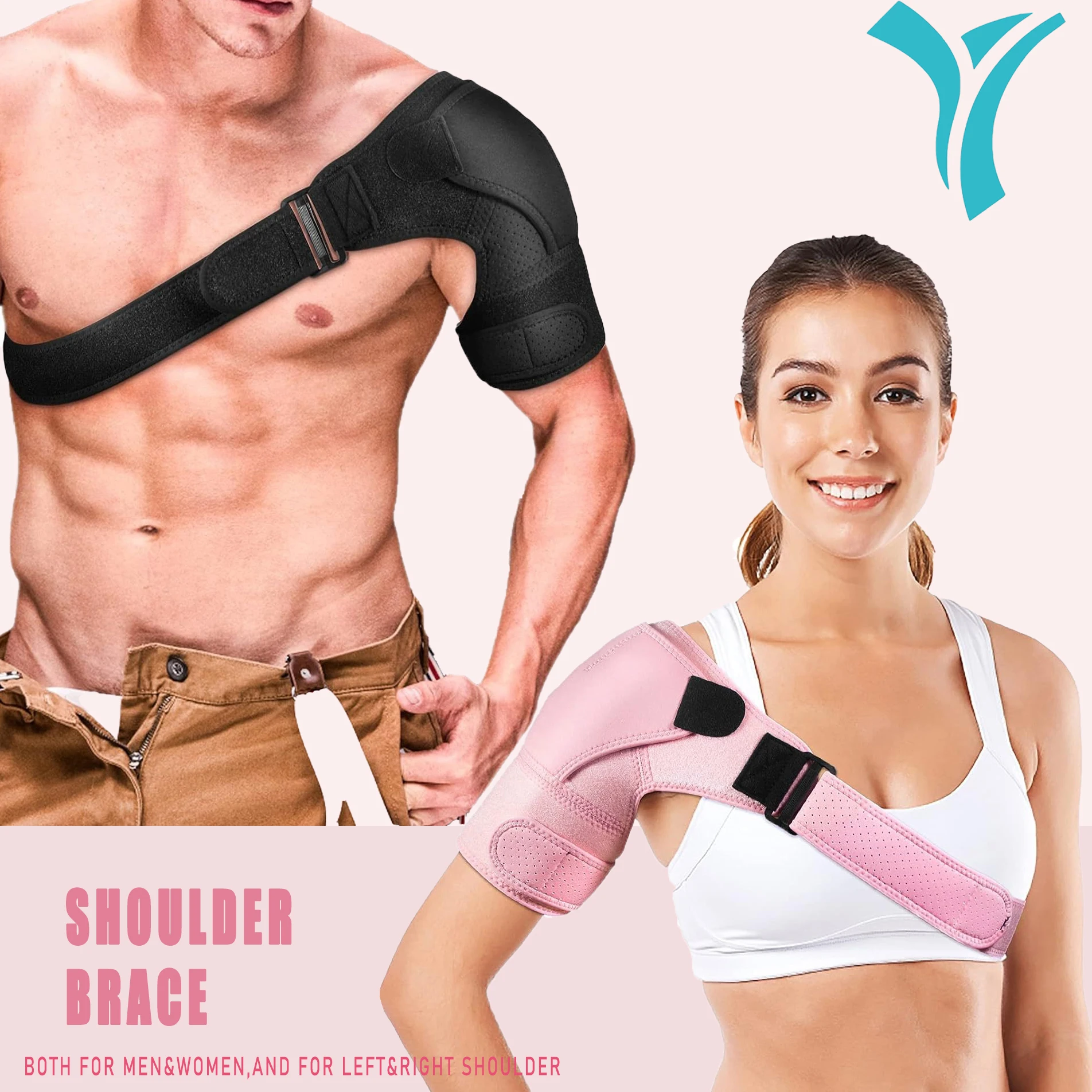 

Shoulder Brace for Women&Men Recovery Shoulder,Adjustable Support Rotator Cuff,AC Joint Pain Relief,Perfect Compression Sleeve