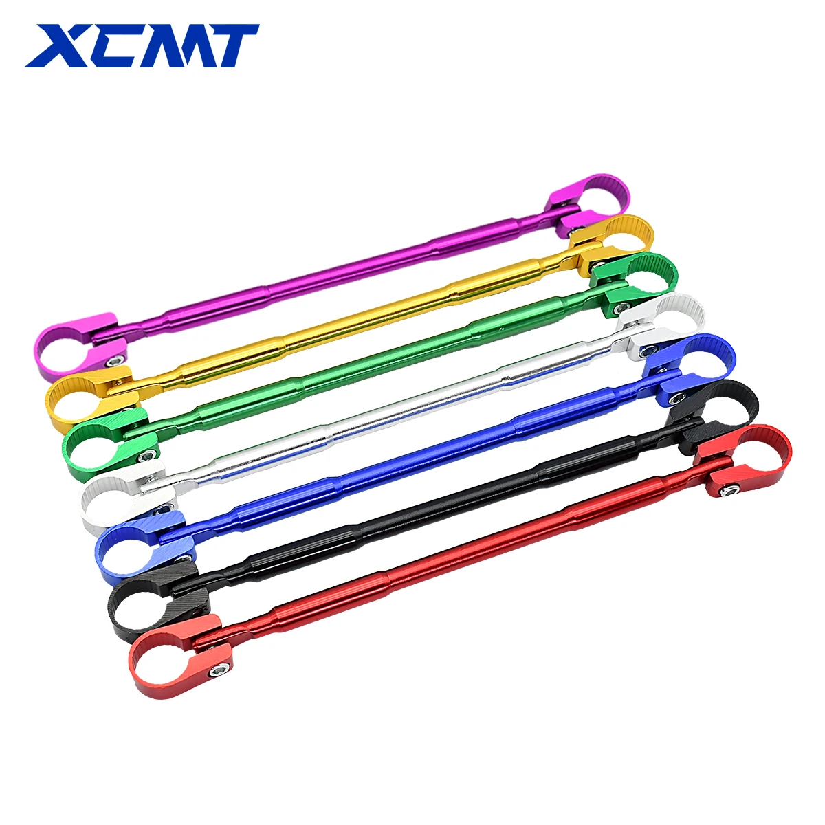 22mm Alloy Aluminum Motorcycle Accessories Handlebar Brace Crossbar Modified Strengthen Handle Bar Clamp Balance Beam Cross