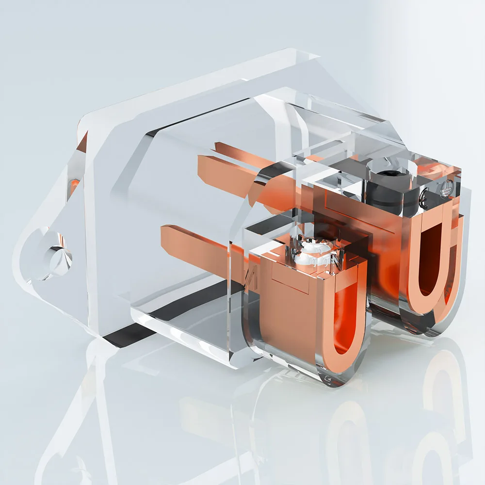 Monosaudio IB70 IEC-Steckdoseneinlass aus reinem Kupfer, AC-IEC-Einlass, vergoldete, lötfreie Steckdose, HiFi-Audio-Stromversorgung, IEC-Buchse – Detail 4