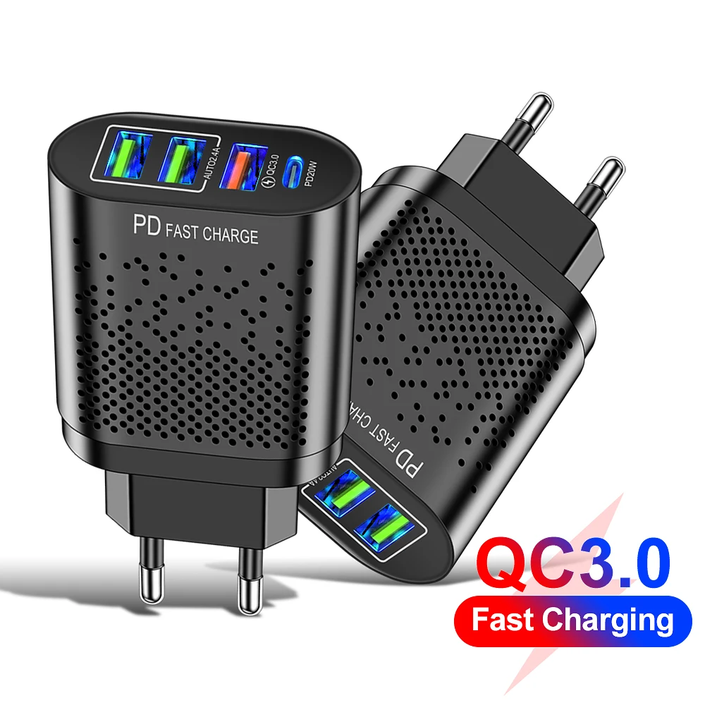 4 Port Usb C Charge… - image