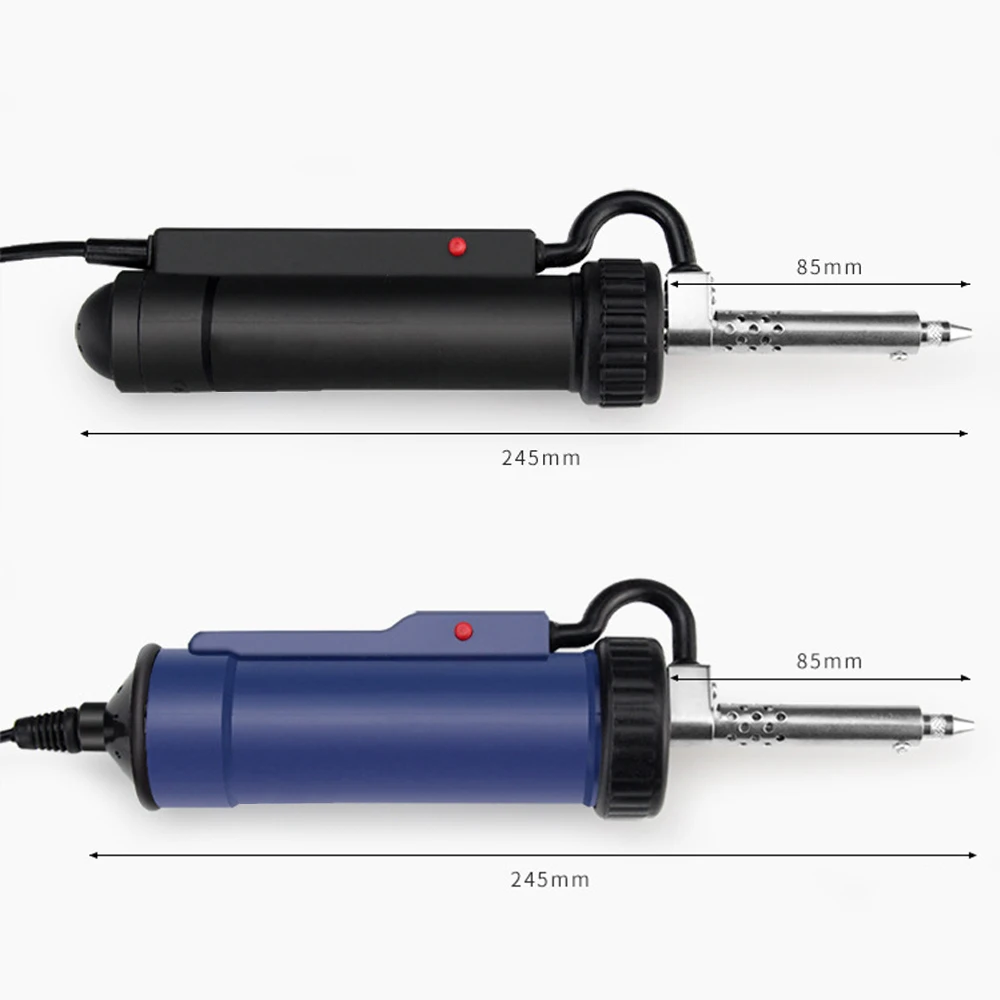 Imagem -02 - Máquina Desoldering Elétrica Portátil Automática Estanho Otário Solda a Vácuo Remover Bomba Bicos Desoldering