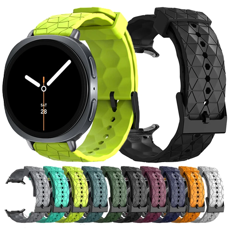 Silikon-Sportarmband für Samsung Galaxy Watch 8 40 mm 44 mm, weiches Armband, Zubehör für Samsung Galaxy 8 Classic 46 mm