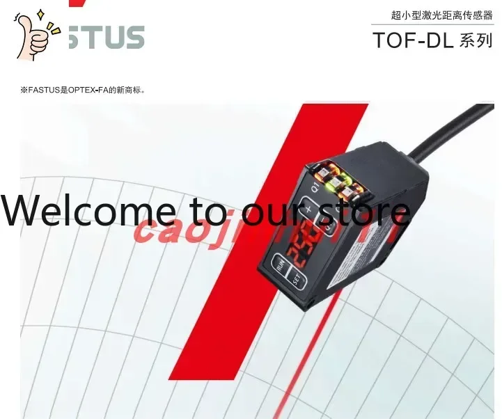 2026.4 OPTEX Opus Otis Authentic TOF-DL250A DL250T Laser Displacement Sensor 2.5m.