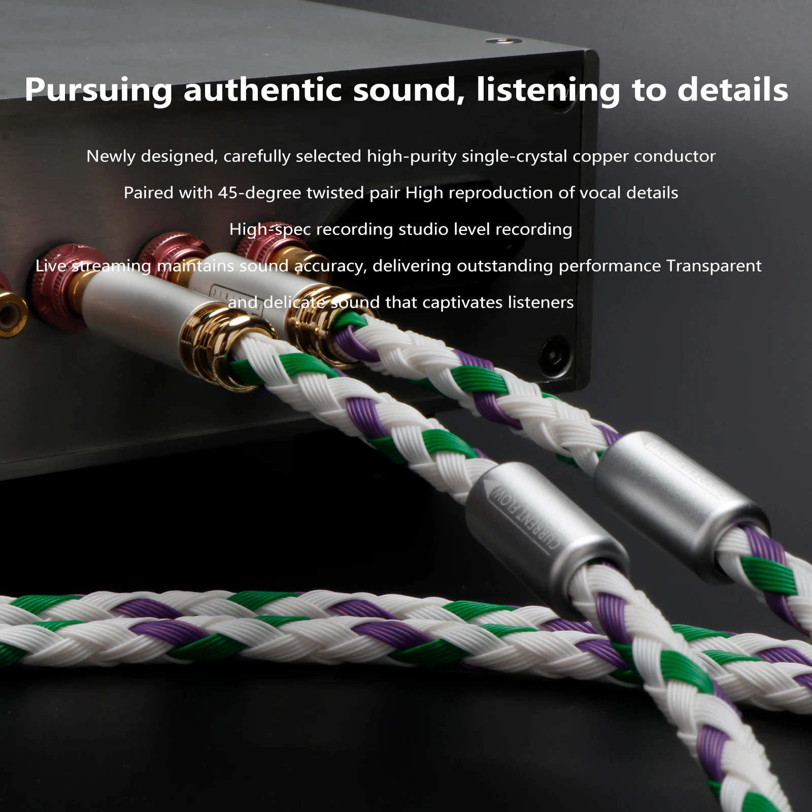 Pair Preffair OCC Copper hifi Audio Cable RCA to RCA Analog Interconnects Cable Hi-End Performance Signal RCA Wire