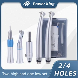 LED Dental Handpiece High Speed and Low Speed Set Air Turbine  Water Spray High Rotation Pen Dentistry Machine Ceramic Bearing