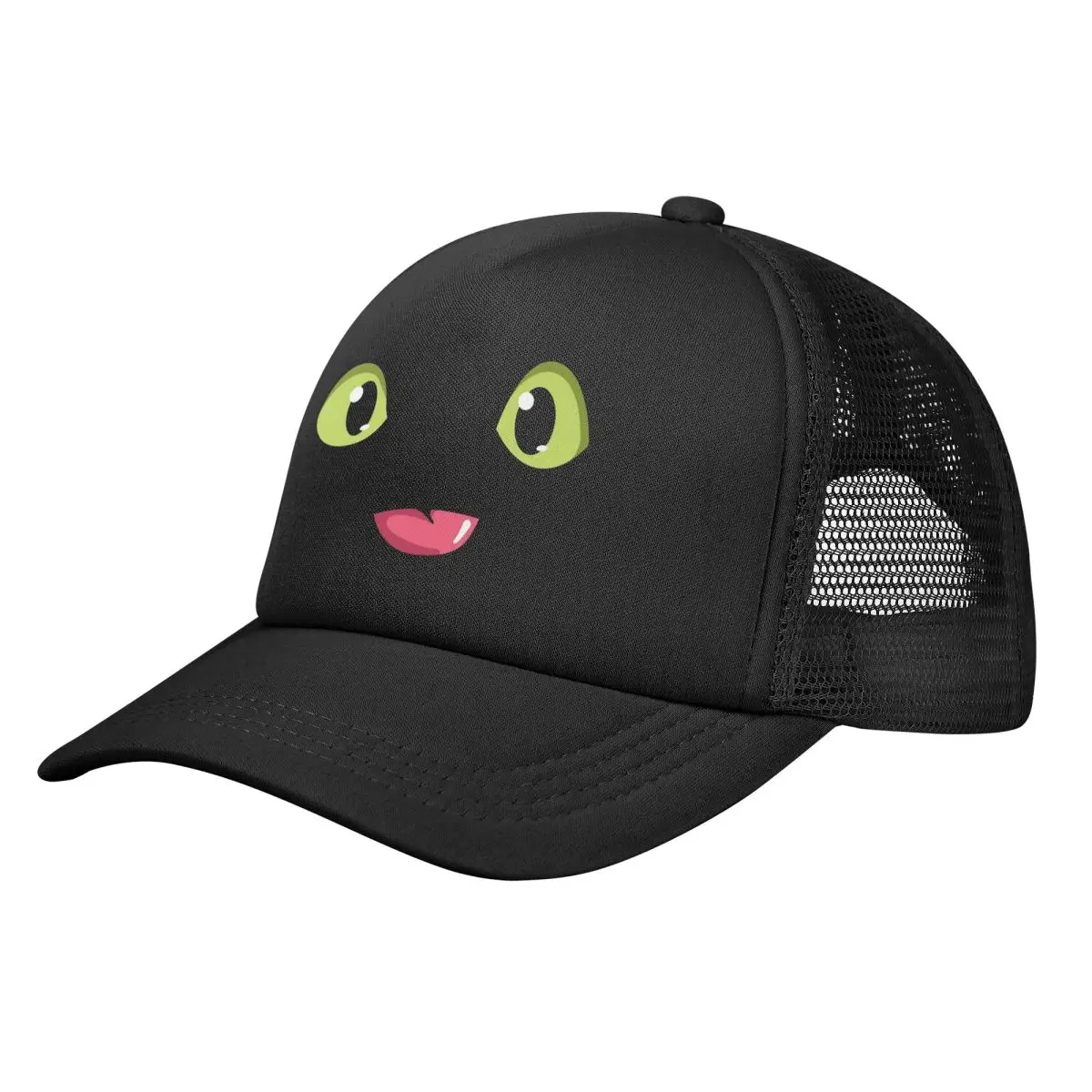 

Unisex Toothless Face HTTYD Trucker Caps Fashion Mesh Baseball Cap Polyester Hat Sun Hats Adjustable Sports Cap Winter
