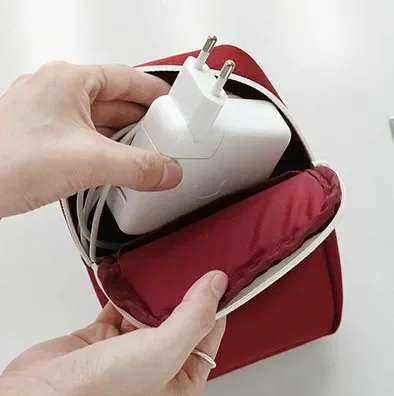 Borsa per cavi per accessori da viaggio Custodia elettronica USB digitale portatile e borsa per organizzare gadget Custodia per caricabatterie da viaggio per cellulare