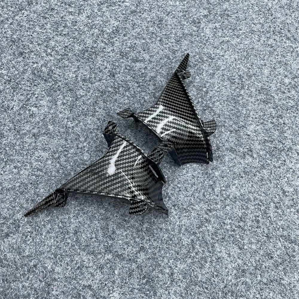 

ABS motorcycle fairing is suitable for CBR600RR F5 head tube small plate 2007 2008 2009 2010 2011 2012 07-12 carbon fiber paint