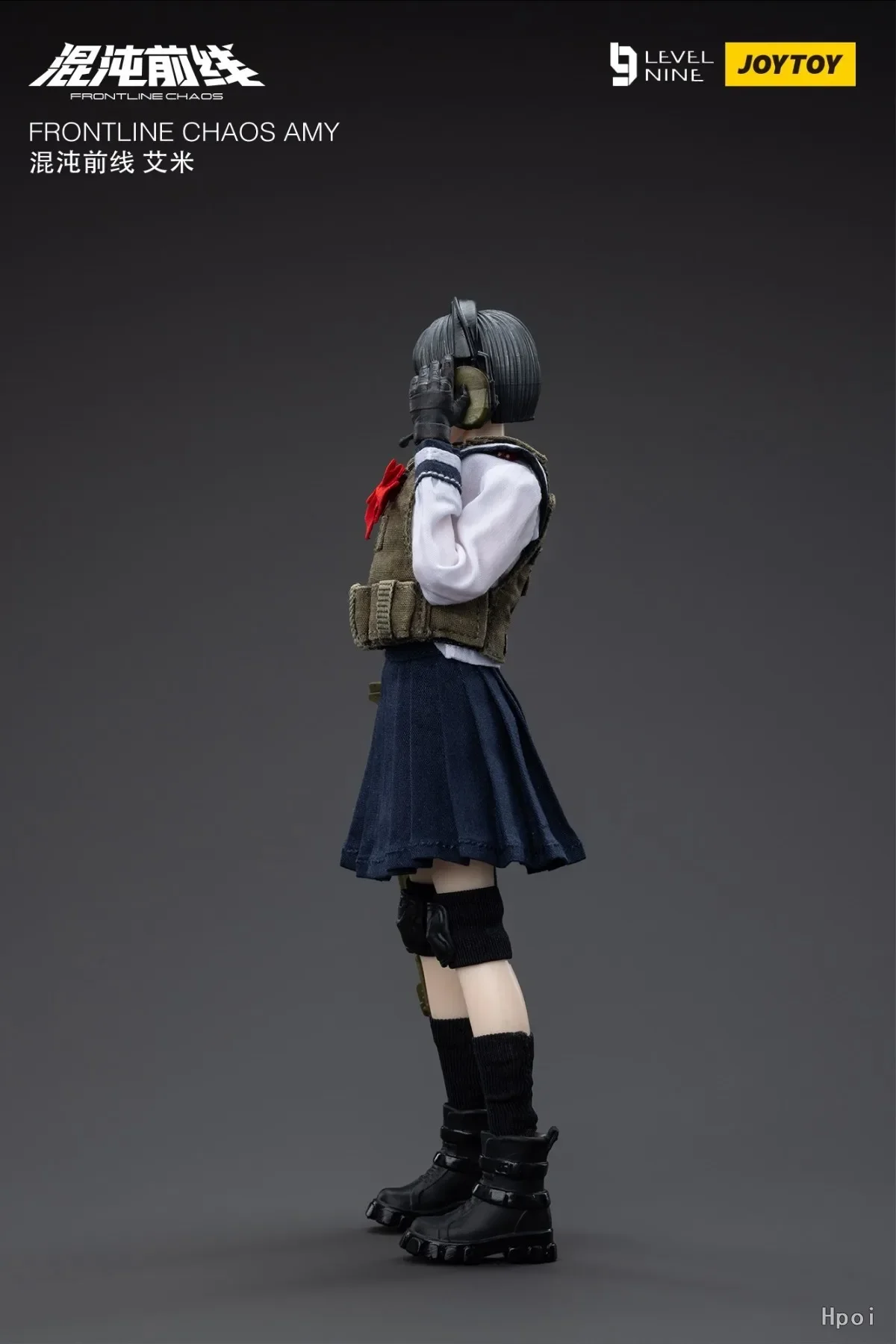 【Original】JOYTOY 1/12 ตัวเลขการกระทํา LEVEL9 FRONTLINE CHAOS AMY ทหารหญิงรุ่นของสะสมของเล่น