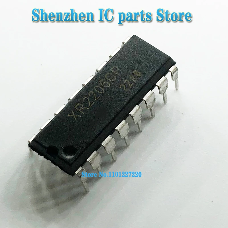 5pcs/lot Black XR-2206 XR2206CP XR2206 Monolithic Function Generator IC 16 Pins DIP Mayitr Electronic Instruments