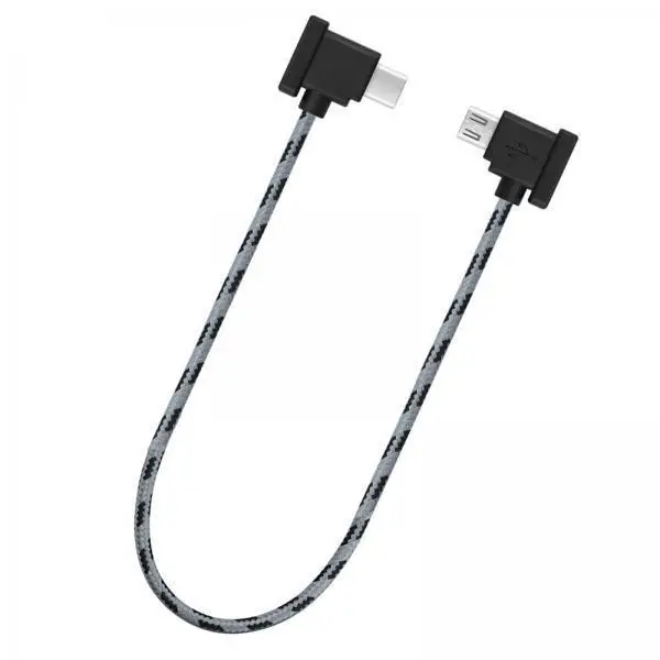 Durable 30cm Data Cable Line Nylon Spare Parts for Drone Remote Control and Tablet Phone Connection