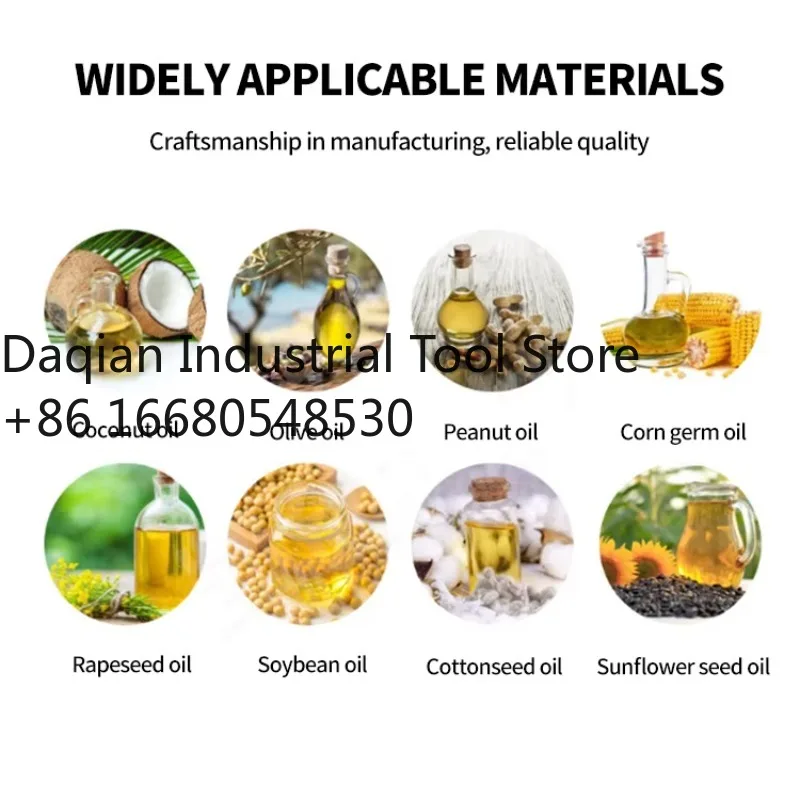 y4sFactory Price Sunflower Seed Small Oil Refining Machine Crude Soybean Oil Purifying Machine Peanut Oil Defoaming Machine