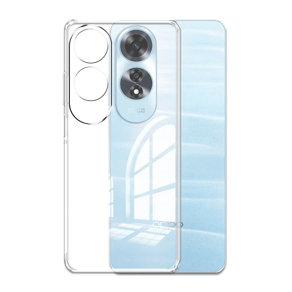 For Oppo A60 4G Cases Clear Silicone Soft Phone Case For OPPOA60 CPH2631 Clear Shockproof Protect Cover Funda on Oppo A60 Coque