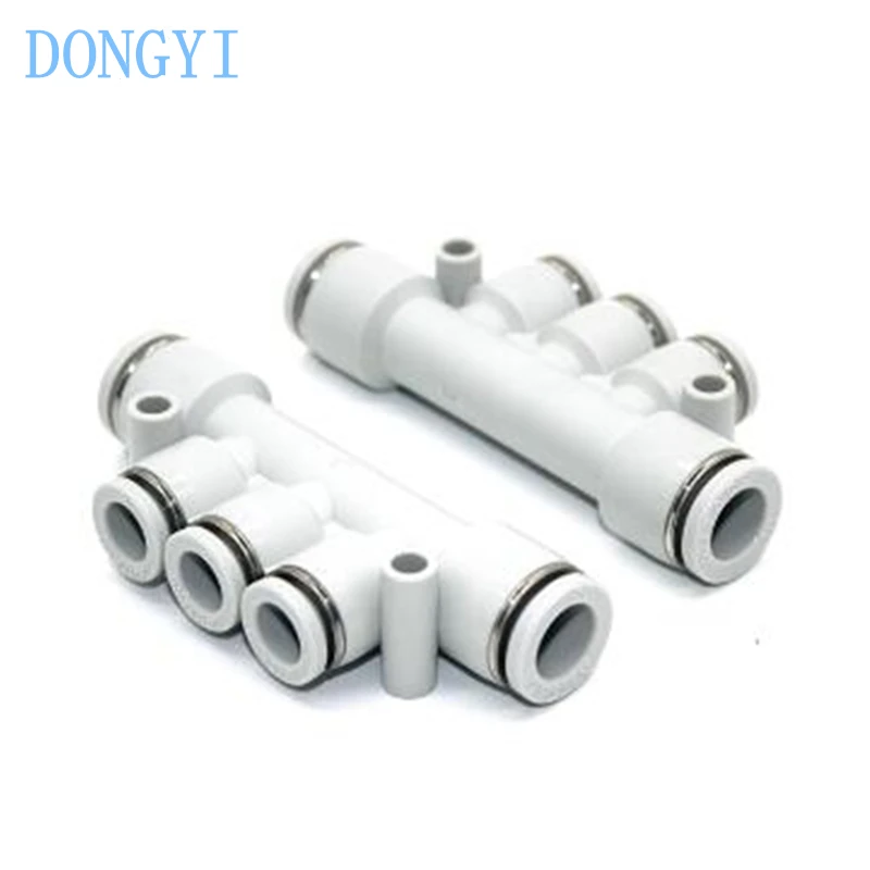 One Touch Fittings Reducer Triple Branch Union PKG PKG6-4 PKG8-6 PKG10-8 PKG6-4D PKG8-6D PKG10-8D