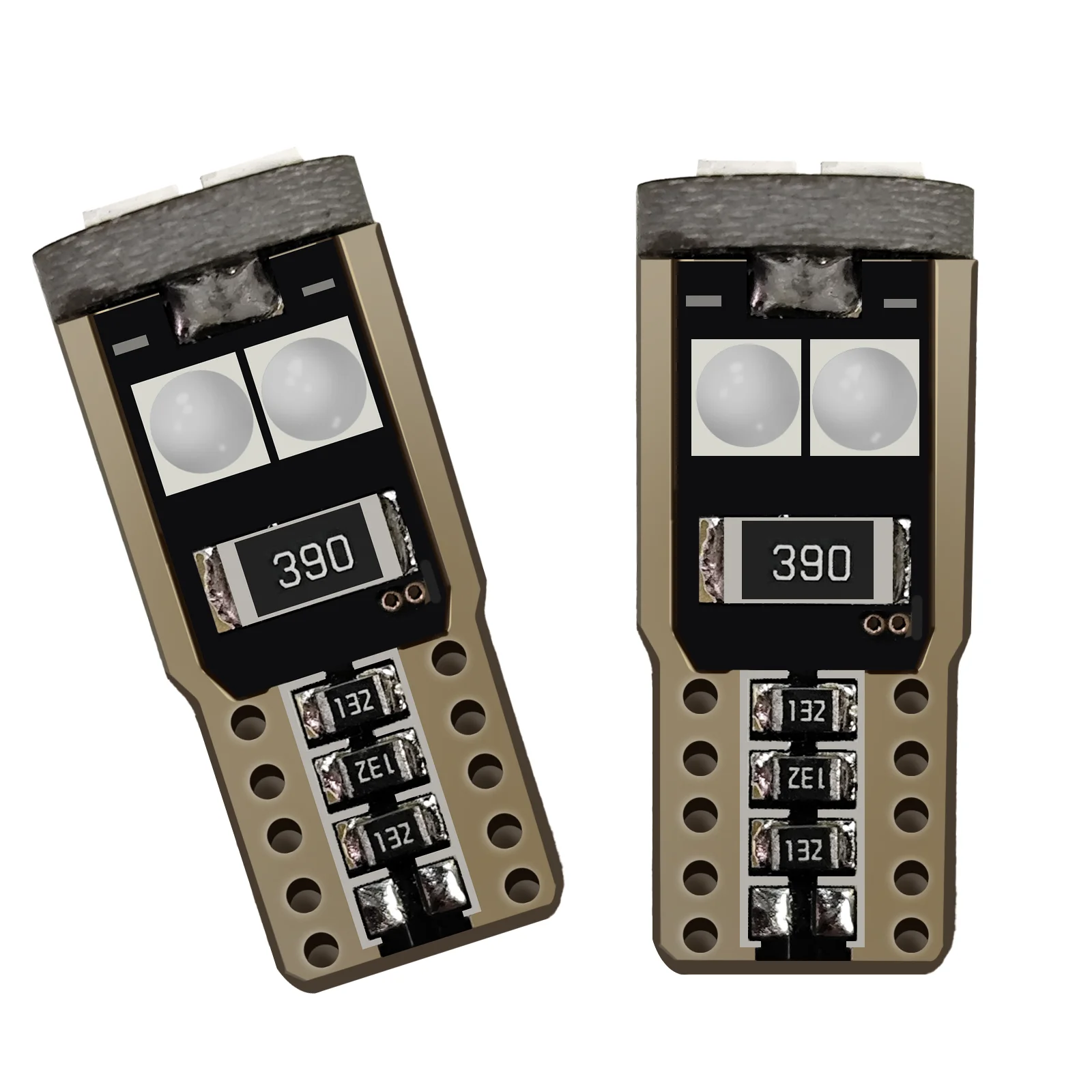 

100 шт. T10 W5W 3030 6smd супер яркие светодиодные автомобильные парковочные фонари WY5W автоматические клиновые поворотные боковые лампы Canbus без ошибок
