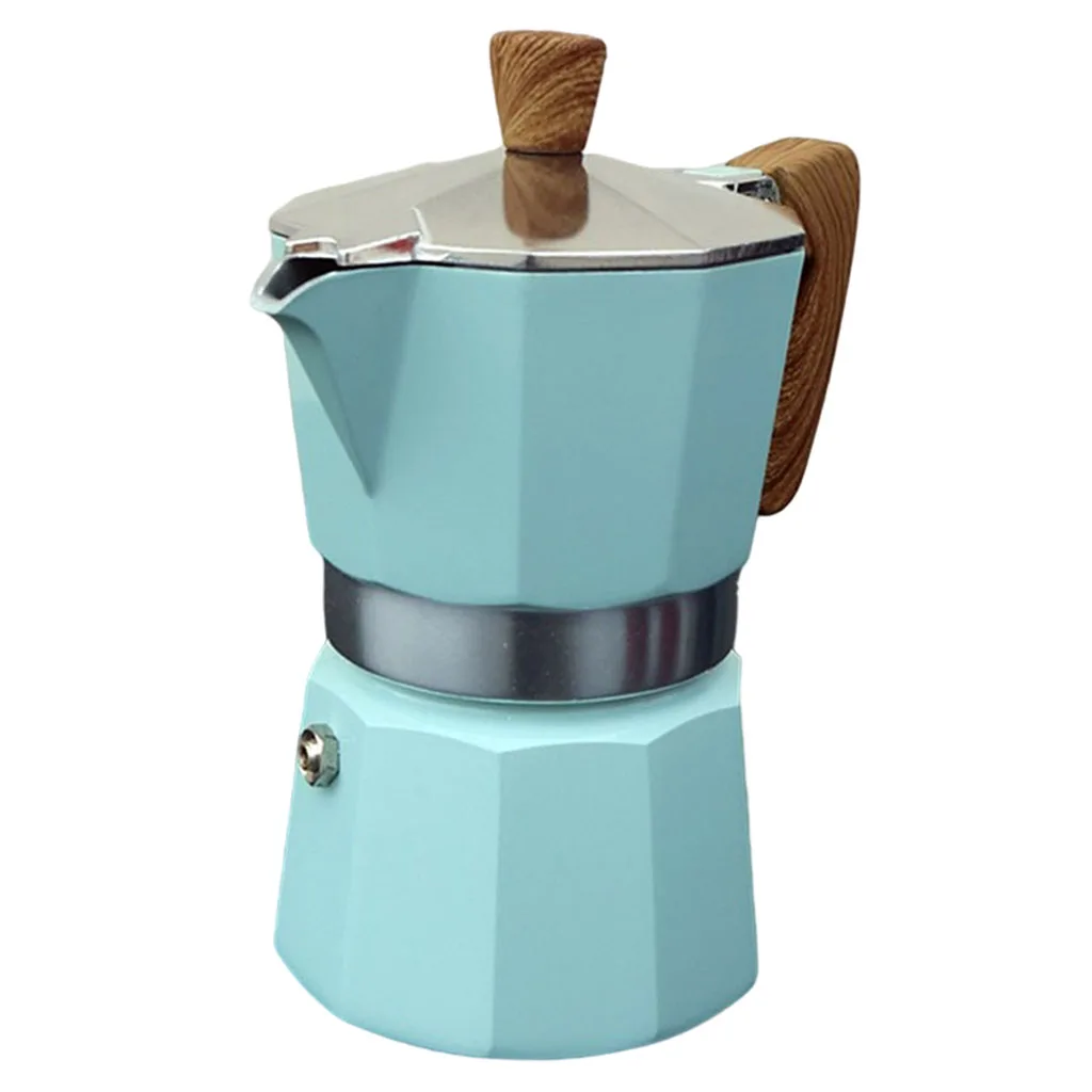 Classic Aluminum Espresso Maker Coffee Maker Cafeteira Percolator Pot Moka Coffee Pot 3Cups/6Cups