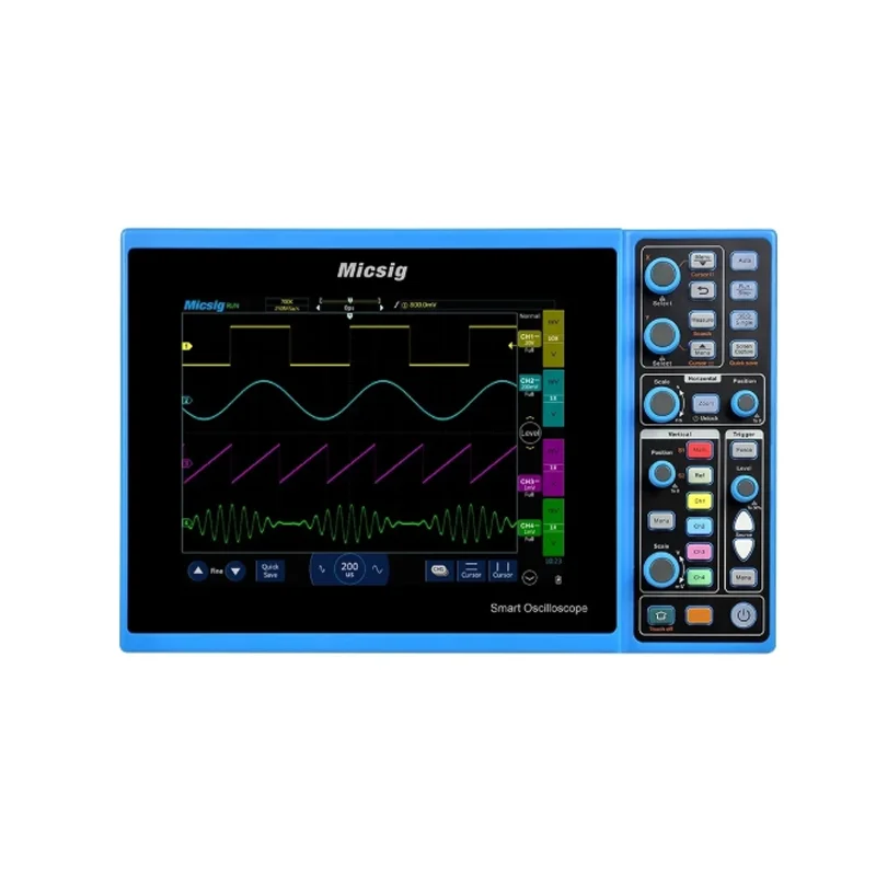 Micsig STO1102C STO1152C Digital Smart Tablet Oscilloscope 2CH Handheld 100/150 MHz 1GSa/s Sampling Rate with Battery HDMI WIFI