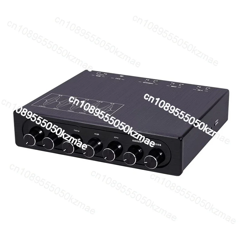 For EQ500 Audiophile Pre-Amplifier 5-Band EQ Tone Audio Processing Effects Small Mixing Console