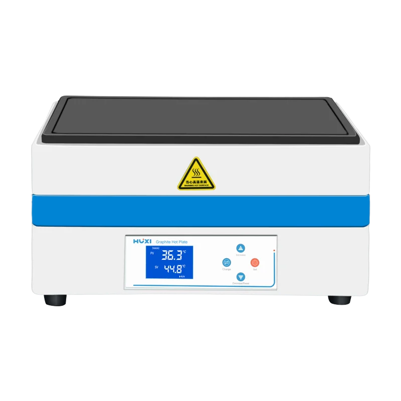 

Графитовый нагреватель рабочей пластины HUXI 400X300 мм 250 ℃ -450 ℃ 220 В с компонентом сердечника двигателя