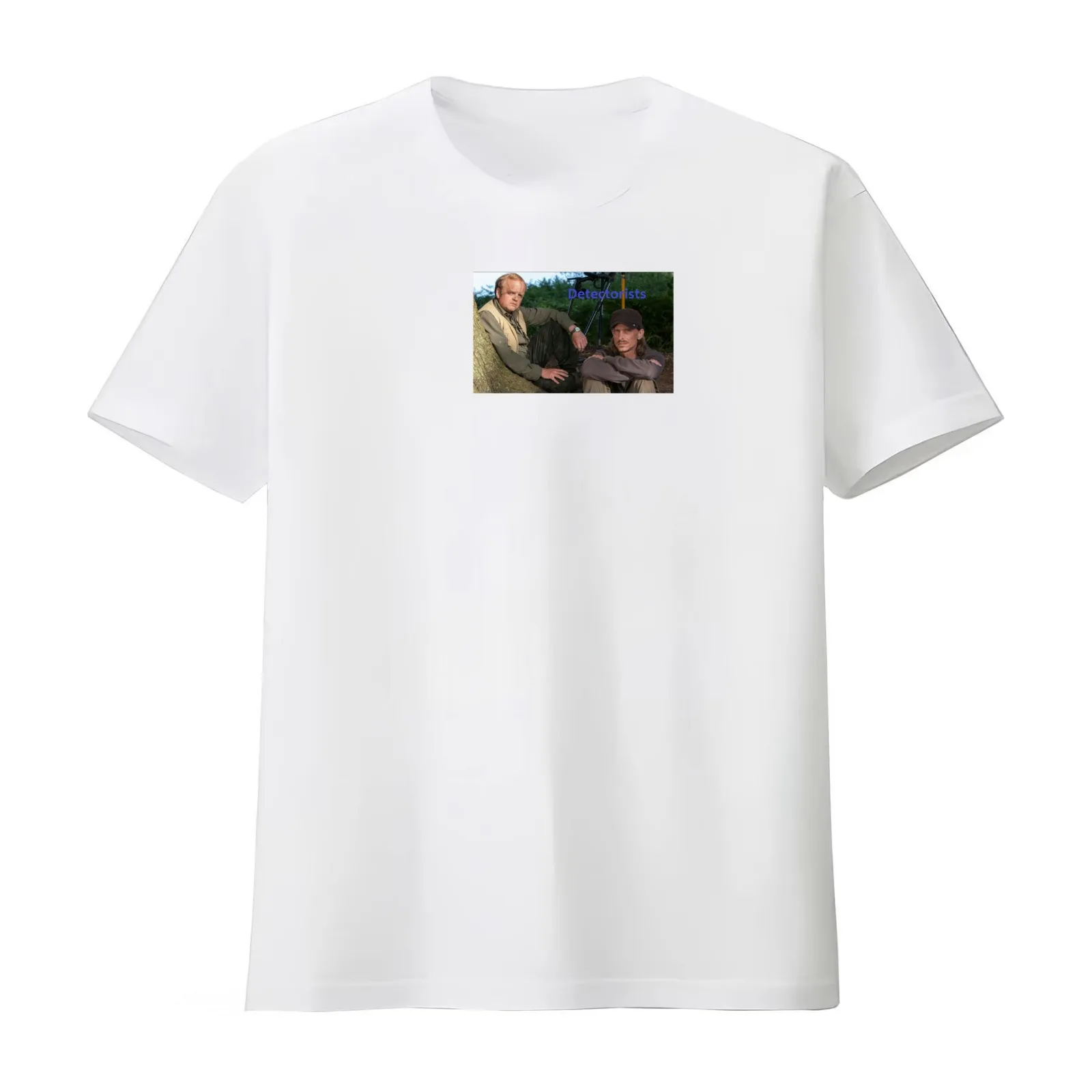 Detectorists TV programme program T-Shirt Summer Casual Cotton Tee Oversized Streetwear Tops Vintage Graphic Print