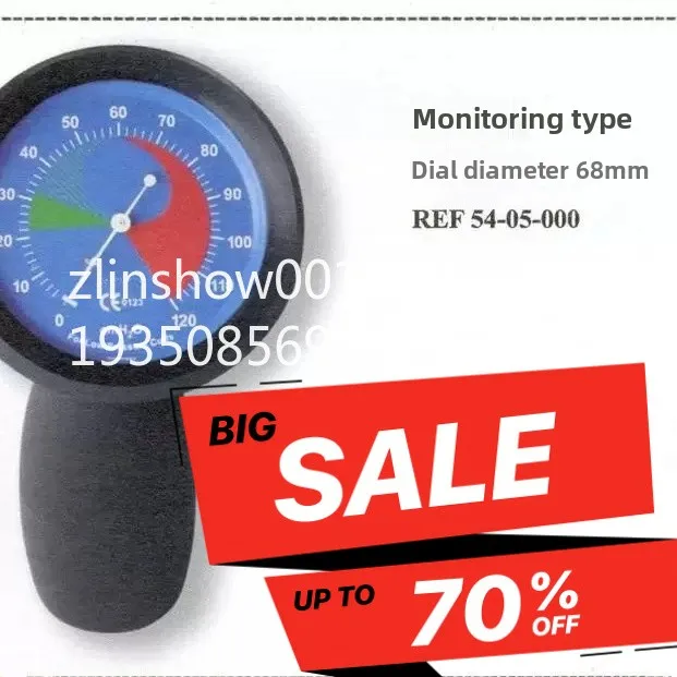 VBM original airbag pressure gauge, endotracheal intubation manometer ICU handheld pressure gauge
