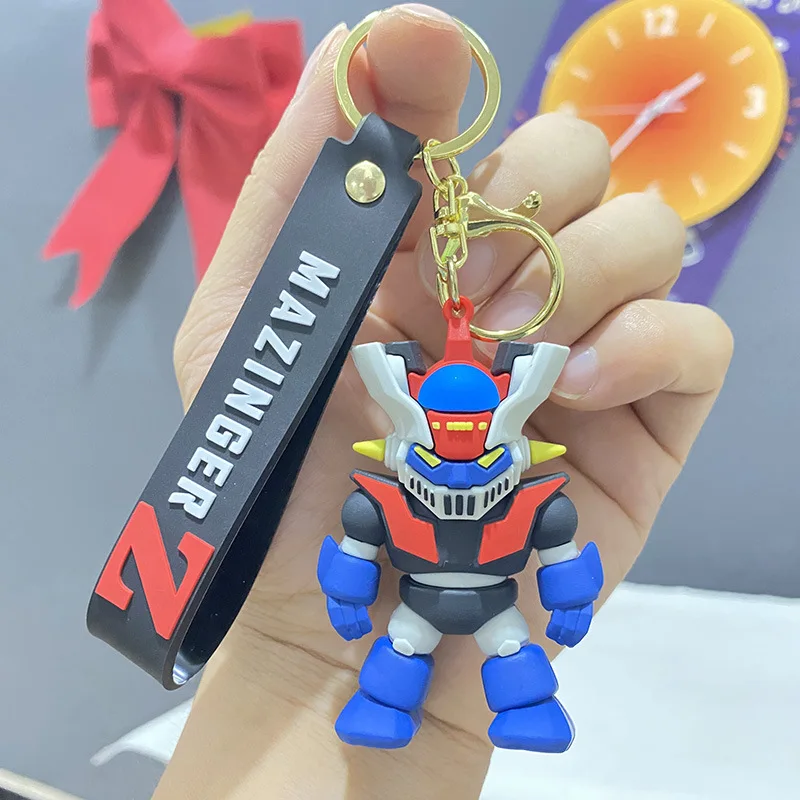 شيطان الميكانيكية المحارب الحديد درع العالمي رجل روبوت Gundam سيارة المفاتيح قلادة حقيبة سلسلة التبعي #3