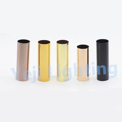 Decoration Casing Pipe Connection Straight tube Lamp base wall lamp tube for led Crystal chandelier pendant light ceiling lamp