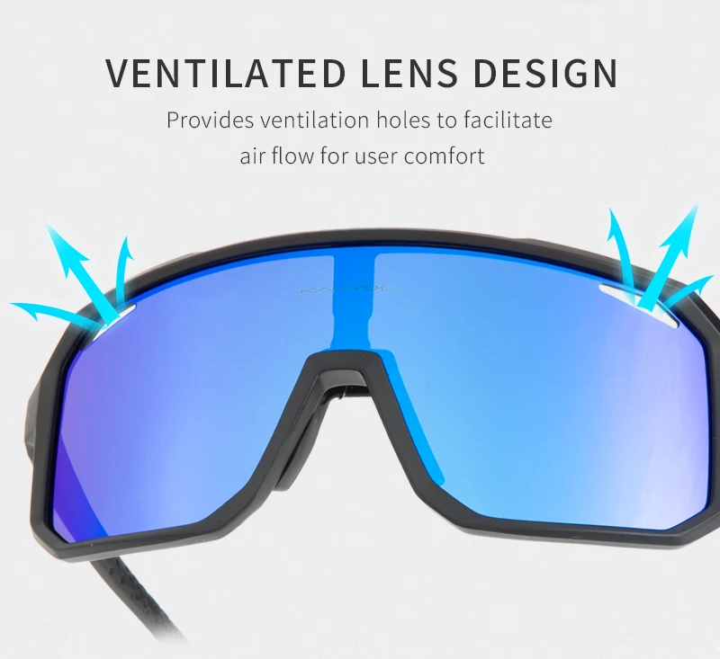 Kapvoe Large-Frame Sports Sunglasses — product information 9