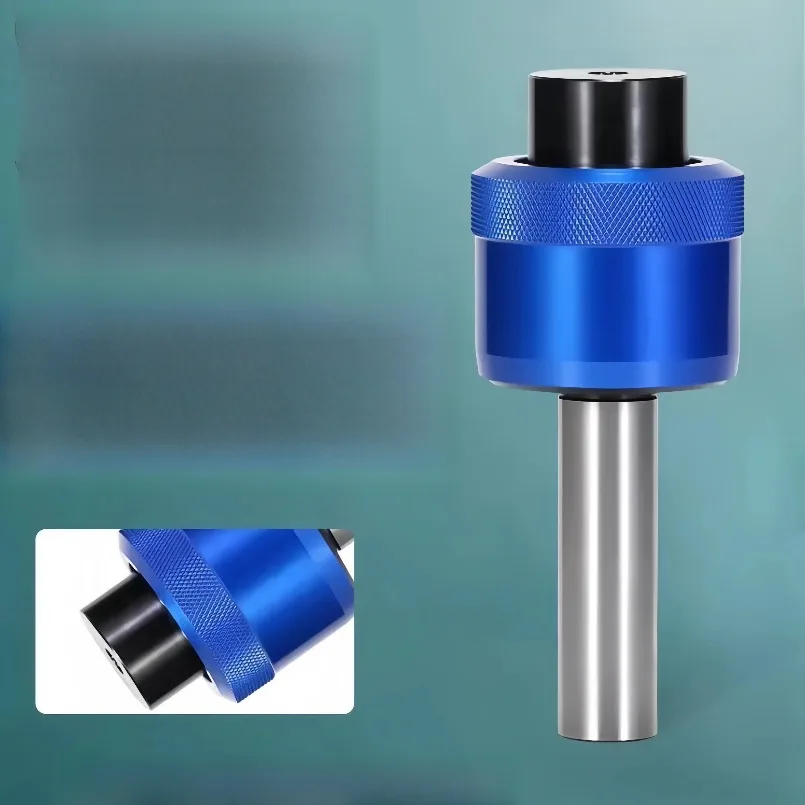 CT08 Hexagon Rotary Broach Punch Bit Punching Tool Holder British System Rotated Blanking Cutter Alloy Head