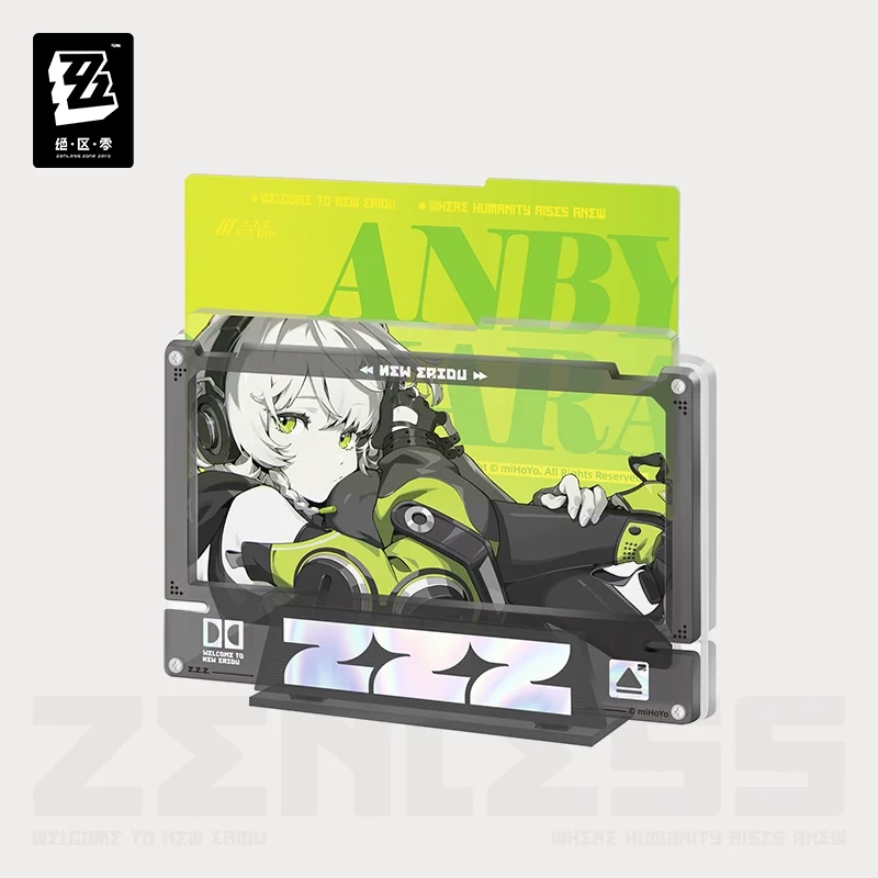 Presale Sunsyea Zenless Zone Zero Official Merch miHoYo Original Authentic Fixed Frame Acrylic Insert Set Cunning Hares