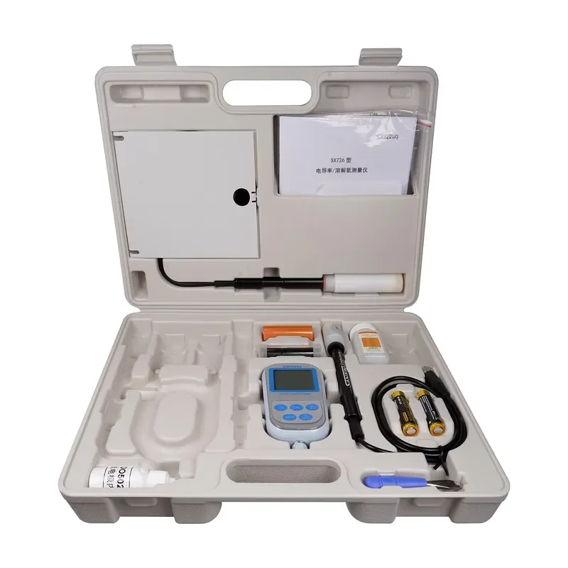 for SX726 Portable Dual Parameter Meter Handheld Conductivity and Dissolved Tester with Automatic Temperature
