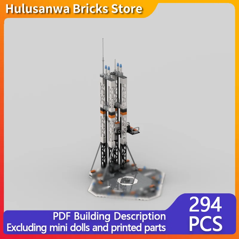 

Space Eagle 01 Lauch Pad Model MOC Building Bricks War Equipment Modular Technology Gifts Holiday Assemble Children Toys Suit