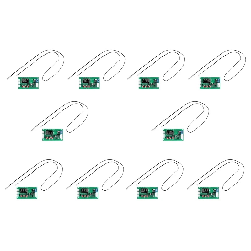 Controlador de velocidad del ventilador del Motor, controlador de Control de temperatura, soporte EC EBM, cc 12V 24V 48V 5A 2 3 4 cables PWM, 10 Uds.